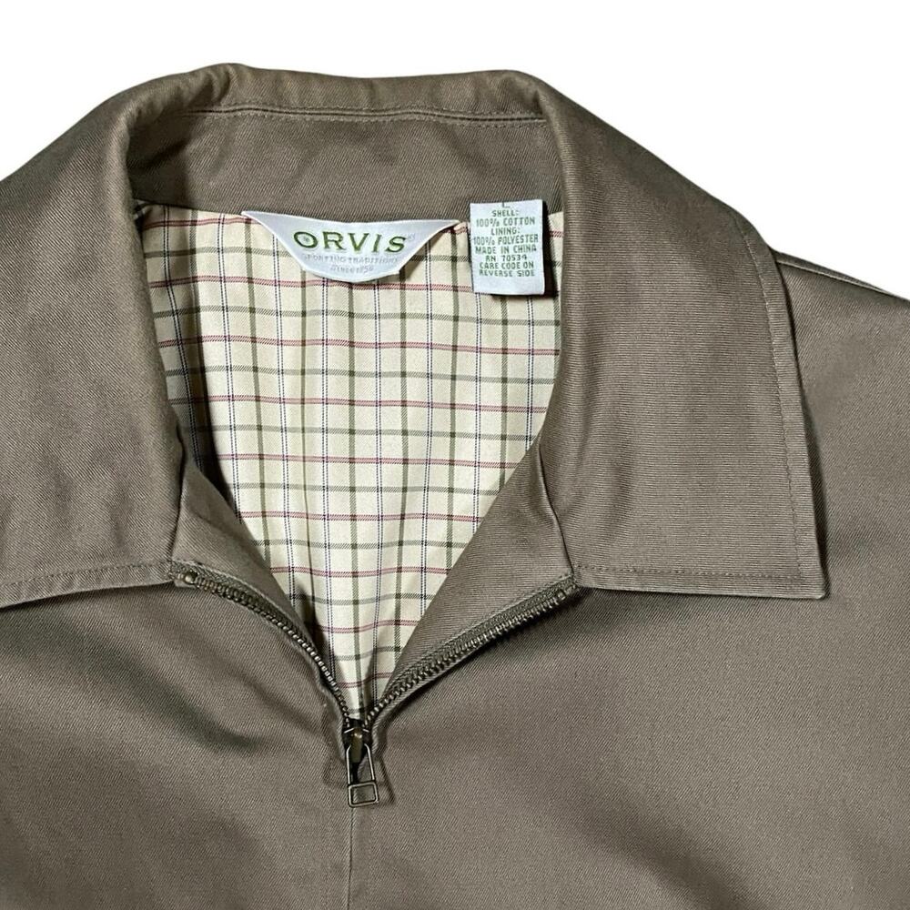 Vintage Orvis Shirt Lined All Weather Jacket - L - Picture 3 of 4